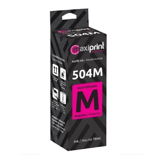 Tinta Epson Serie 504 Rojo Maxiprint Ecotank L4150 L4160