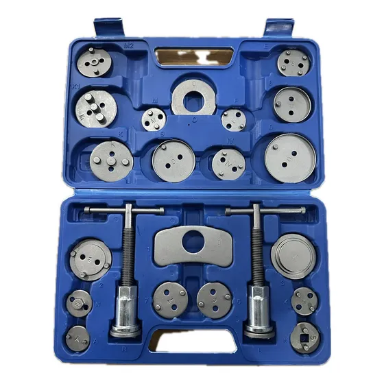 Kit Compresor Extractor Prensa Caliper Freno Auto 22 Pcs
