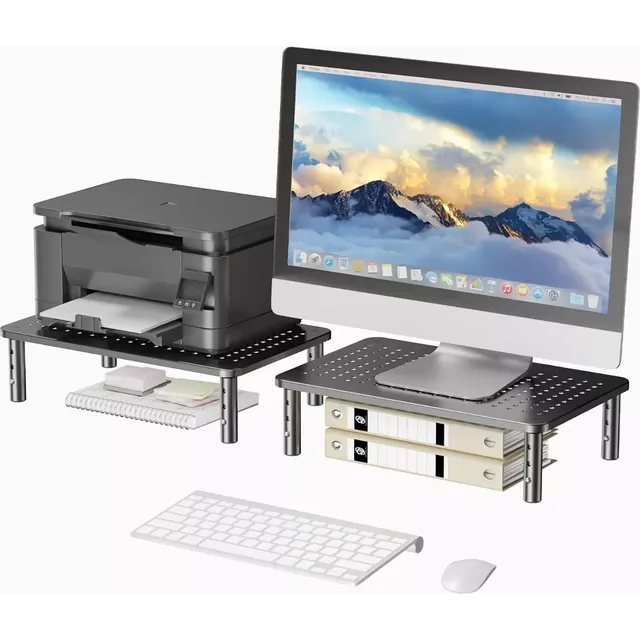 Base Monitor Soporte 3 Alturas Notebook Pc Impresora