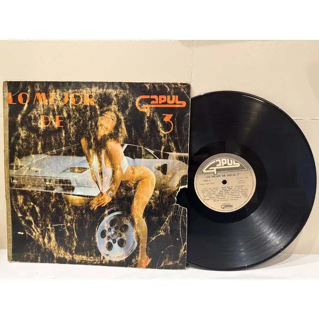Lo Mejor De Gapul Volumen 3 Lp Vinilo Estándar
