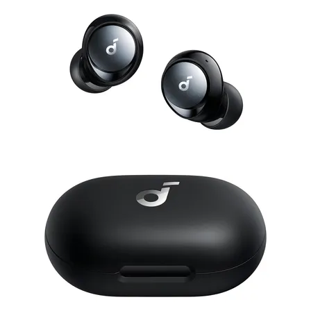 Audífonos Bluetooth Soundcore Space A40 in Ears, Resistente al Agua, Audifonos Cancelacion de Ruido Activa, Certificación Hi-Res LDAC, 50 Horas de Sonido sin Pérdida, Soporte de Carga Rápida