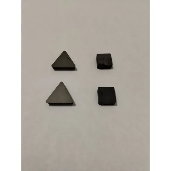 Lote De 4 Pastillas De Carburo ( Metal Duro )