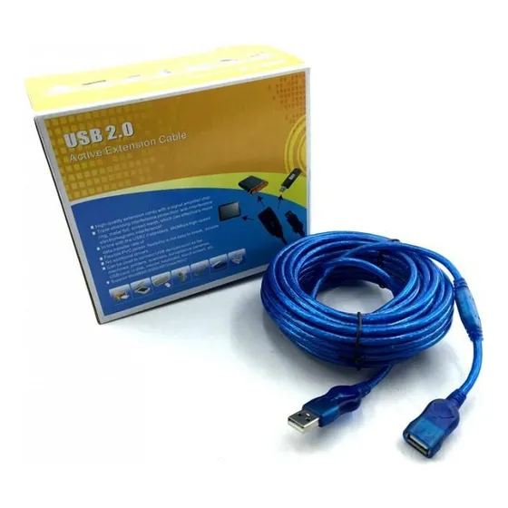 Cabo Usb Extensor 10 Metros Amplificado