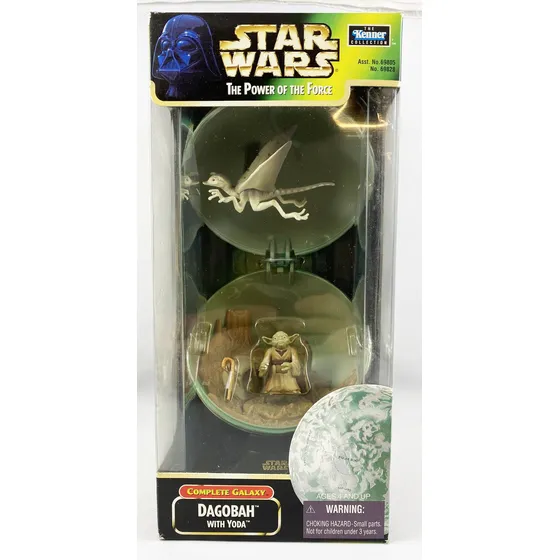 Star Wars. Dagobah & Yoda, Complete Galaxy. Figura Giratoria