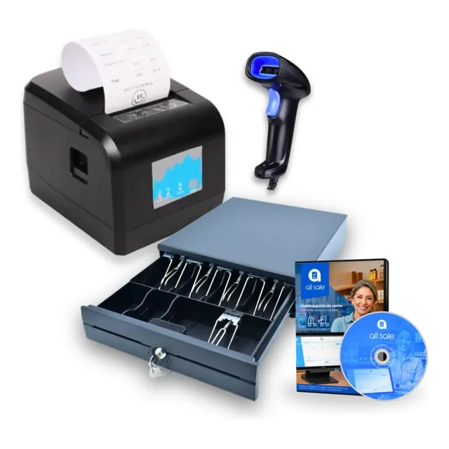 Kit Punto De Venta Para Negocio Completo