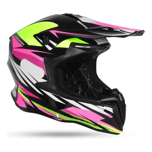 Capacete Cross Motocross Trilha Texx Carcara Off-road big trail