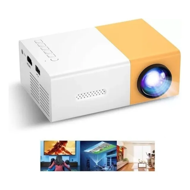 Proyector Led Portátil De Regalo 2025 Para Cine En Casa 3d Y