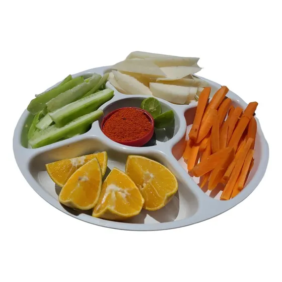 12 Platos Botanero Division Blanco Salcera
