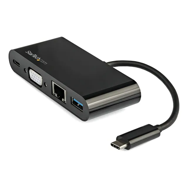 Docking Station Startech Usb C De 1 Puerto 1x Vga 1x Rj-45