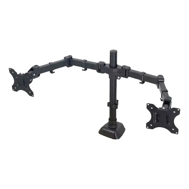 Soporte Doble Brazo Para Monitor Lucky Owl 17 A 32 Hasta 9kg