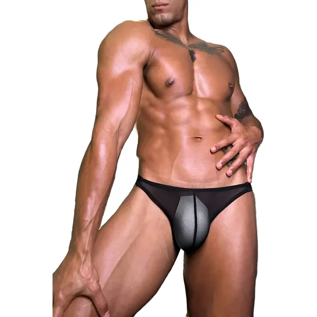 Suspensorio Sexy Para Hombre, Encaje Lenceria