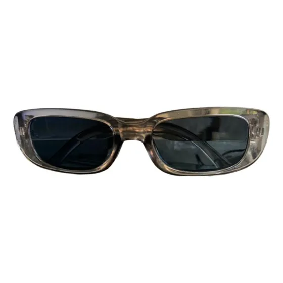 Lentes De Sol Gris Transparente 2024