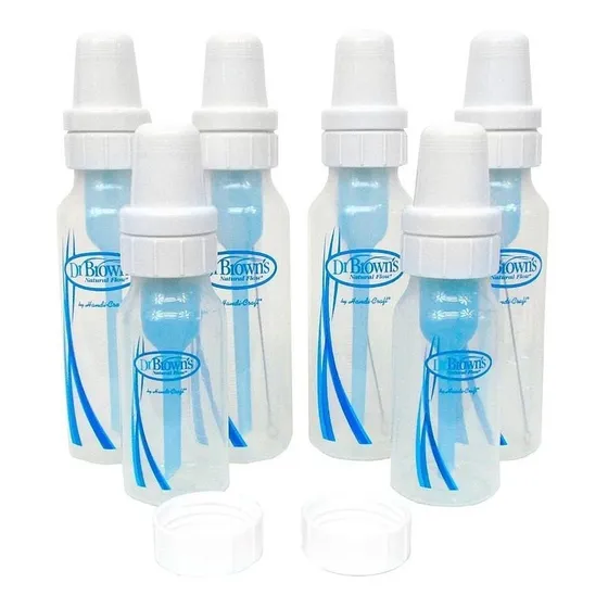 Set De 6 Teteros Dr Browns Unicolor Nivel 1m+