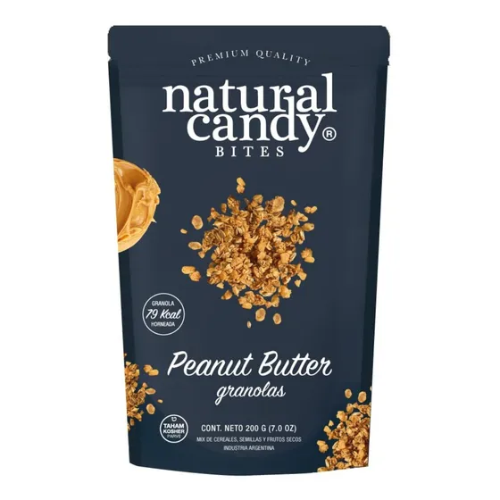 Granola Con Mantequilla De Maní Natural Candy 200 Gr