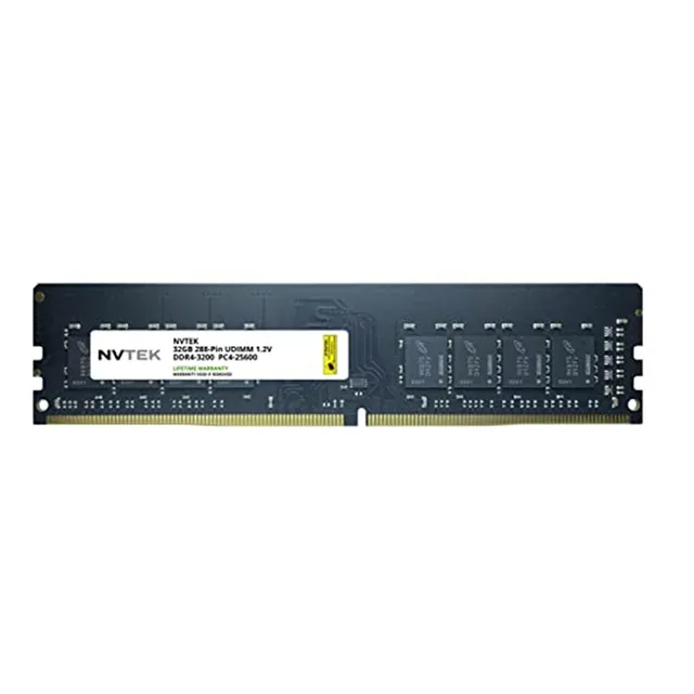 Nvtek 32gb Ddr4-3200 Pc4-25600 No Ecc Udimm Memoria Ram De