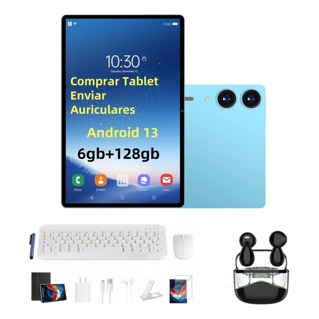 S10pro-a Tablet Con Sim Card  11.6  6gb +128gb Android 13