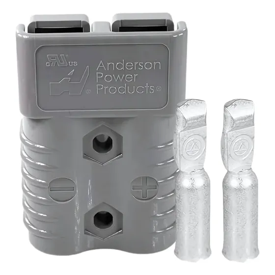 Conector Para Bateria De Empilhadeira Sb350 / Sl350 Cinza