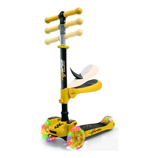 Scooter Plegable Hurtle Con Asiento Y Luces Ideal Para Niños Scooter Plegable Hurtle Con Asiento Y Luces Ideal Para Niños