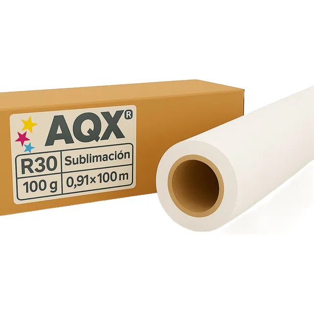 Rollo De Papel Sublimacion 95% 91cm 100m 100g Para Plotter