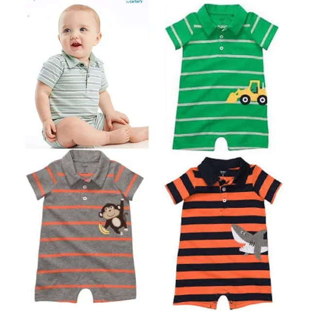 Ropa Carters Bebe Braga Mono  Romper Niño 3  Y 9 Meses