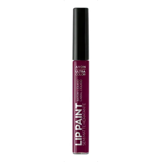 Avon Labial Líquido Lip Paint Matte Ultra Hidratante - Tati Color Purple Treasure