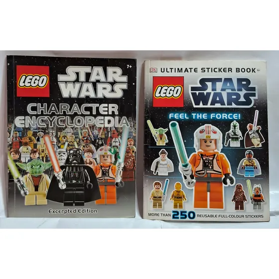 Star Wars Lego Character Encyclopedia Ultimate Sticker Book