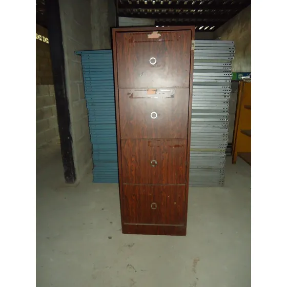 Archivador De Formica 4 Gavetas Usado