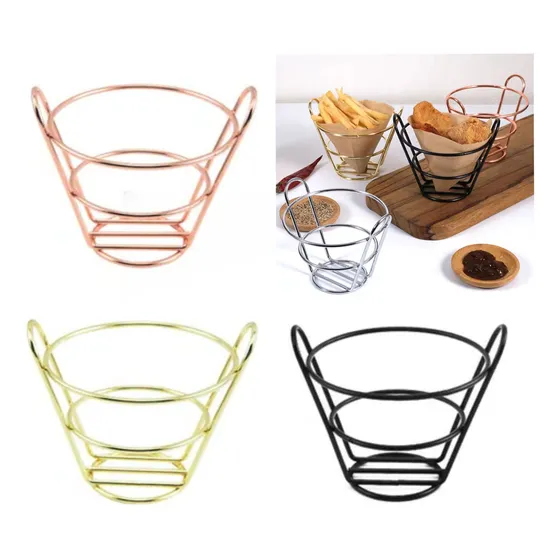 Cesta Para Servir Papa Fritas Bocadillos Aperitivossnacks