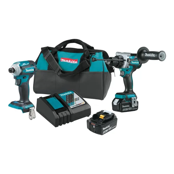 Kit Combinado Makita Xt288t Lxt® De 18 V, Iones De Litio, Si