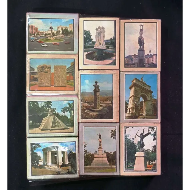 Colección Cajas De Fósforos Monumentos De Caracas