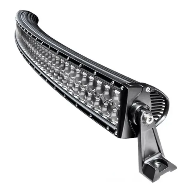 Barra 80 Led 240 W Curva C/ Lupa Todo Vehículo 