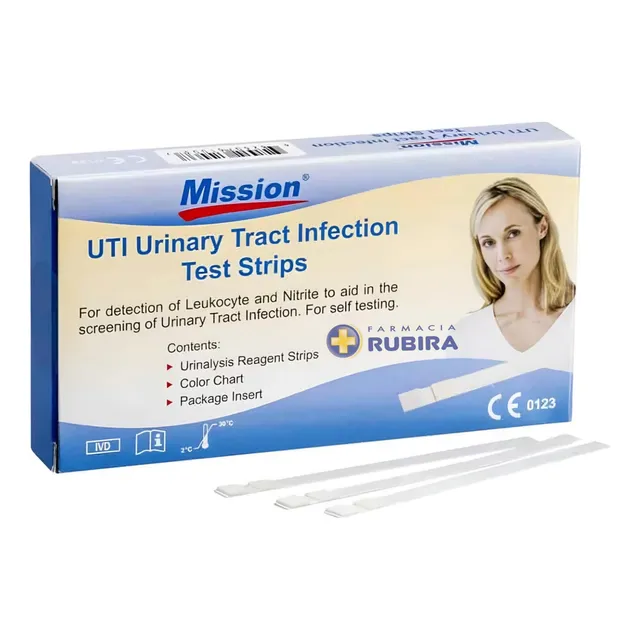 Tiras Reactivas Detección De Infección Urinaria Uti Test