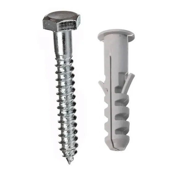 Tornillo Tirafondo Para Pared Cabeza Hexagonal De Apriete Con Llave Con Rosca Whitworth Tel Tirafondo Para Pared 635 - 50mm X 635mm