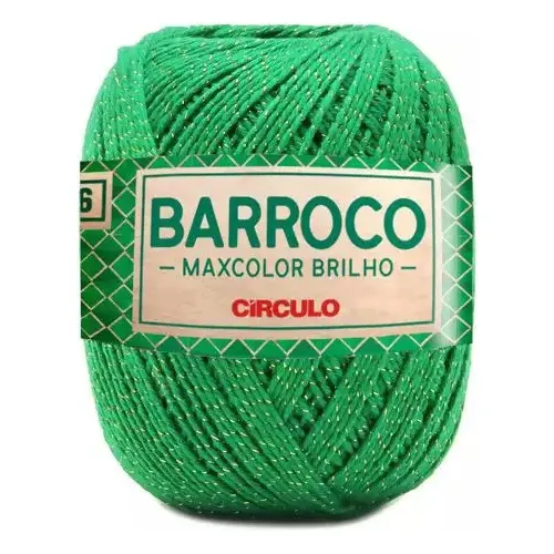 Kit 4un Barroco Maxcolor Brilho Natal - Círculo Número 6