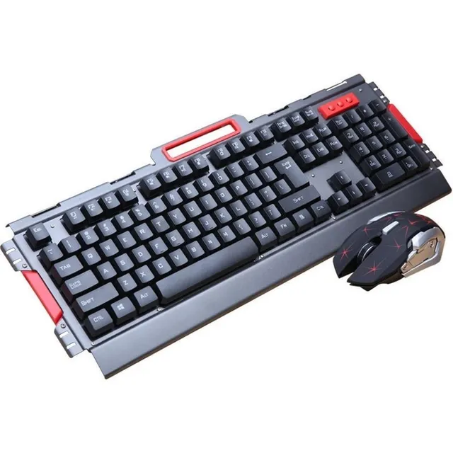 Combo Kit Teclado + Mouse Inalambricos Gamer 2400 Dpi Atrix®