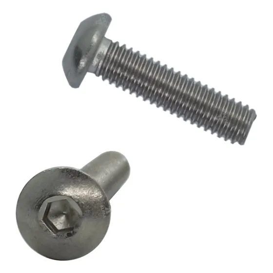 Tornillo Allen Botón Inoxidable M3 X 12mm (50pzs)