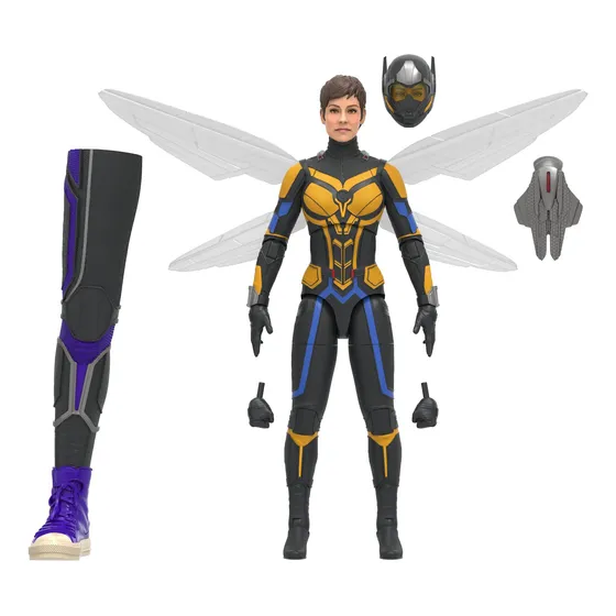 Figuras De Acción De La Serie Marvel Legends Wasp, Ant-man &