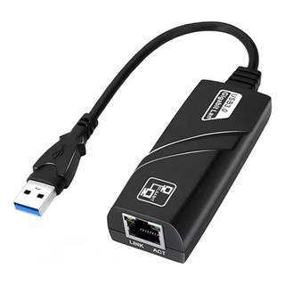 Adaptador Usb 3.0 A Rj45 Ethernet Lan 10/100/ Mbps Adaptador Usb 3.0 A Rj45 Ethernet Lan 10/100/ Mbps