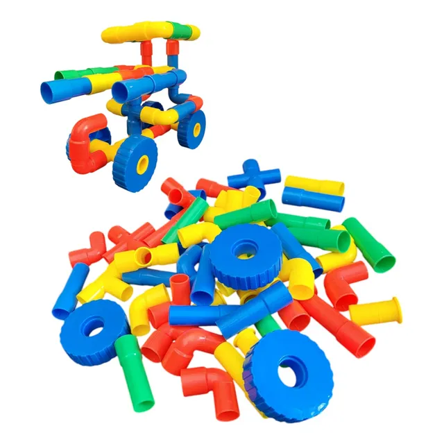 Juego Didáctico Armatodo Tubos Encajables Puzzle Para Niños
