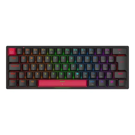 Teclado Magnético Machenike K500 M61 Rgb 8000hz Ptbr Preto Português Brasil