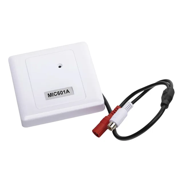 Micrófono Omnidireccional, Con Optimización Acústica Mic601a Color Blanco