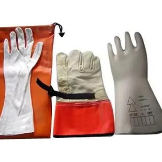 Guantes Dieléctricos ( Alta Y Baja Tensión ) Clase 2 17000v