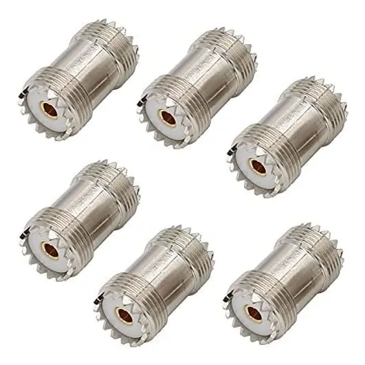 Conectores Exgoofit 6pzas Tipo Barril Para Antena De Radio