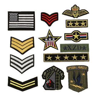 Set De Parches Militares Para Mochilas, Uniformes Y Chaqueta Set De Parches Militares Para Mochilas, Uniformes Y Chaqueta