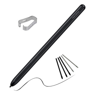 Caneta Stylus S Pen Para Galaxy Fold 4 Preto+pontas Genérica Caneta Stylus S Pen Para Galaxy Fold 4 Preto+pontas Genérica