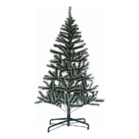 Árvore De Natal Pinheiro Verde Musgo 2,10m 450 Galhos A0035 Cor Verde Musgo Branco