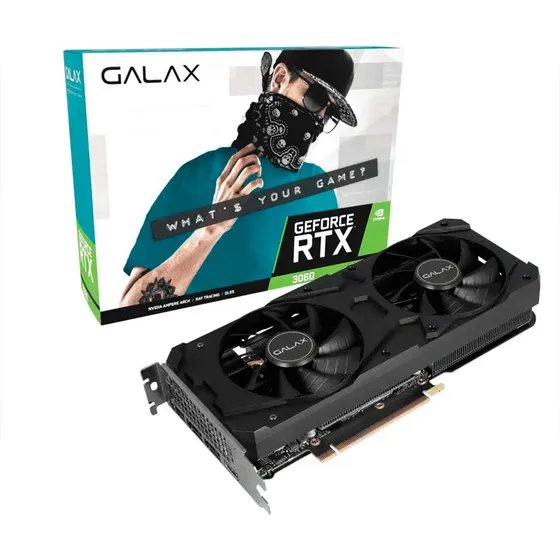 Mercado Livre Rtx3060 12gb 1-click Oc Gddr6 192bits Galax 36nol7md1voc image