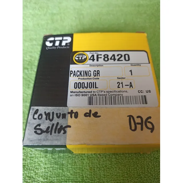 Conjunto De Sellos Ctp 4f8420
