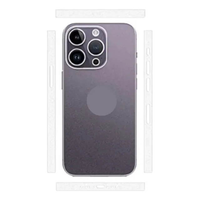 Skin Translucido Para As Laterais  iPhone 16 Pro Max