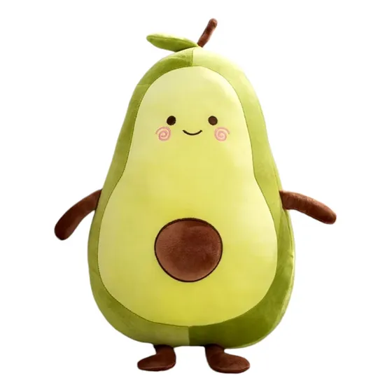 Palta De Peluche Grande 50 Cm Soft Super Suave Aguacate